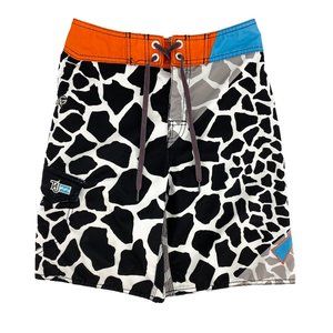 TAJ BURROW x BILLABONG Wild Print Signature Series Board Shorts-Limited Edition